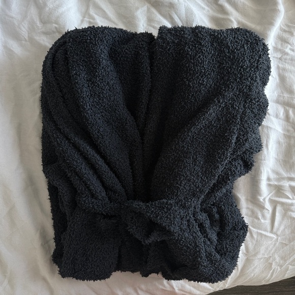 SKIMS Cozy Knit Robe in Onyx - Great Condition - Picture 7 of 7